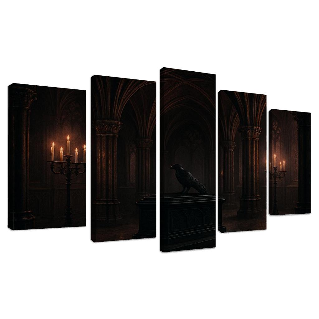 The Nocturne Reliquary Hall modern paintings frame