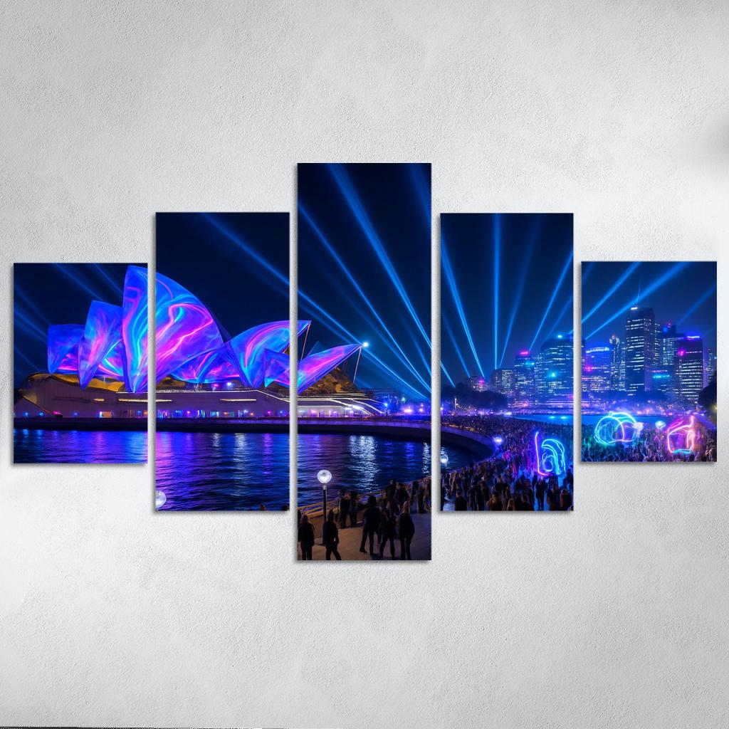Vivid Sydney Festival Australia decor