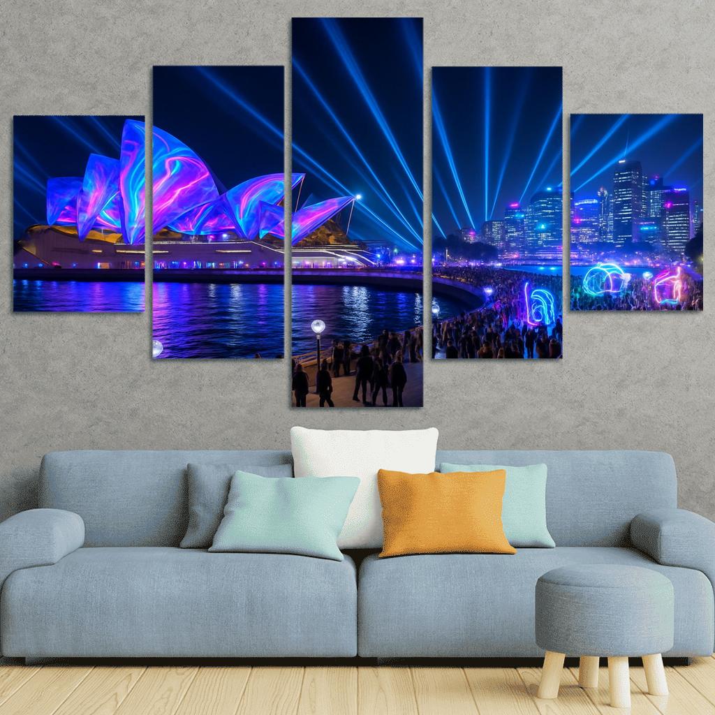 Vivid Sydney Festival Australia decor