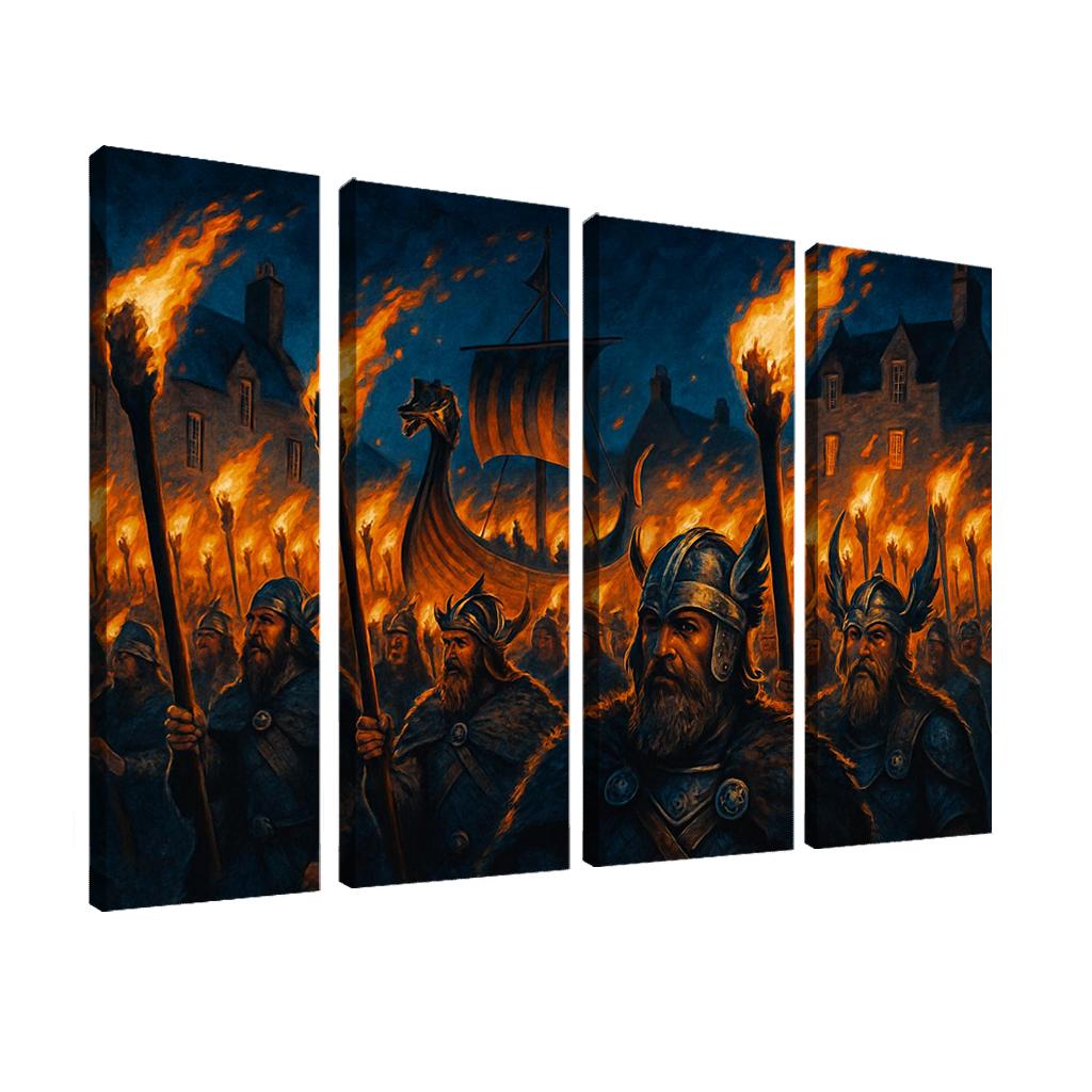 Up Helly Aa Fire Festival Scotland home decor