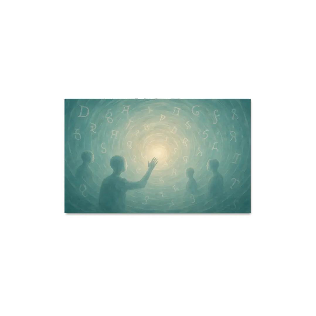 Luminous Archive Of Forgotten Echoes home decor