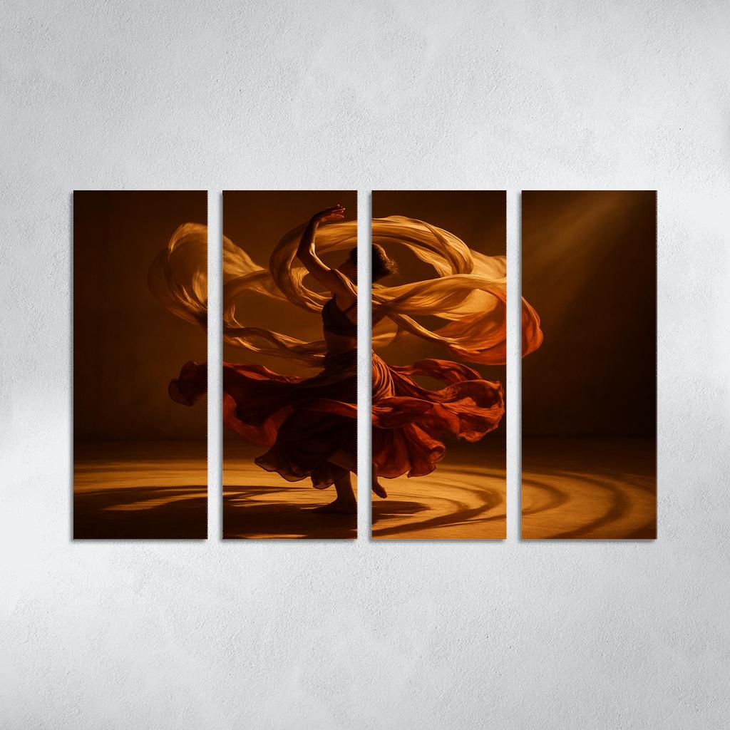 Desert Veil Whirl wall decor