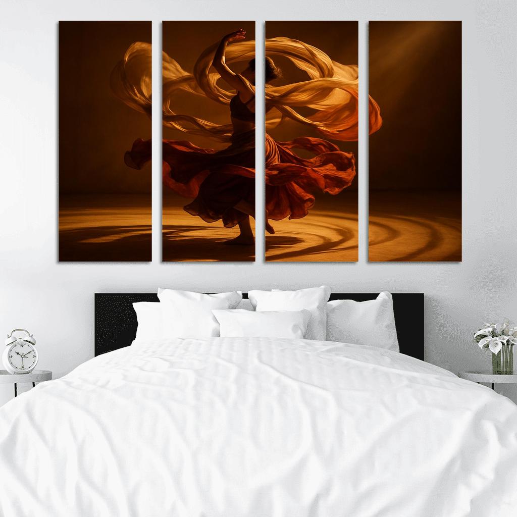 Desert Veil Whirl wall decor
