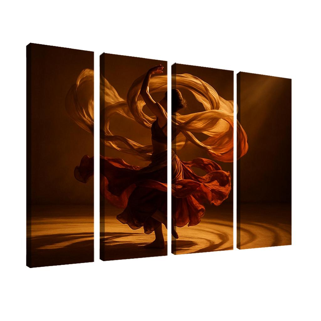 Desert Veil Whirl wall decor