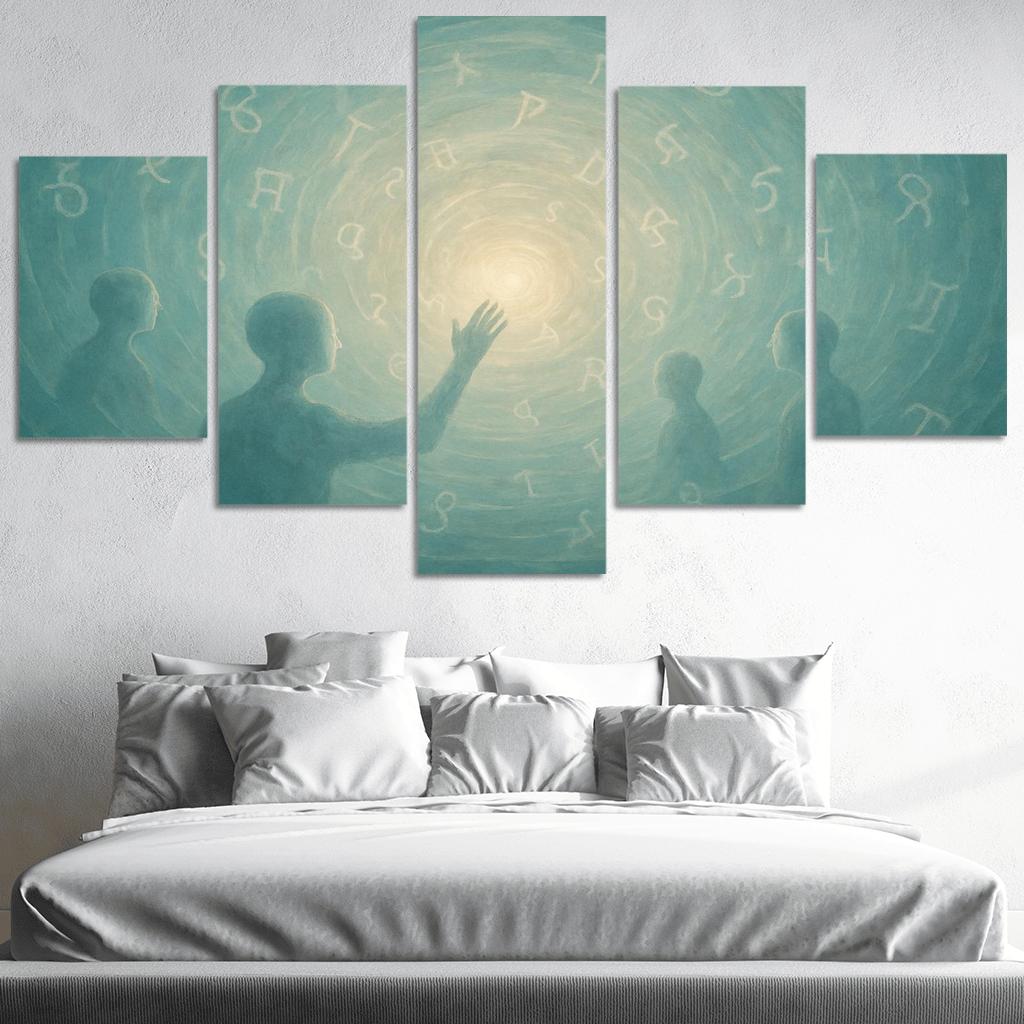 Luminous Archive Of Forgotten Echoes home decor