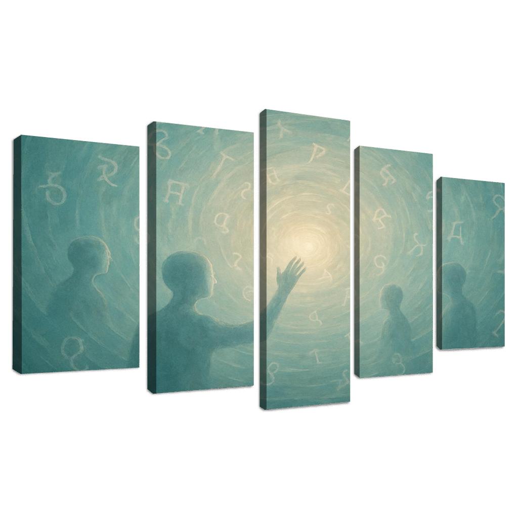 Luminous Archive Of Forgotten Echoes home decor