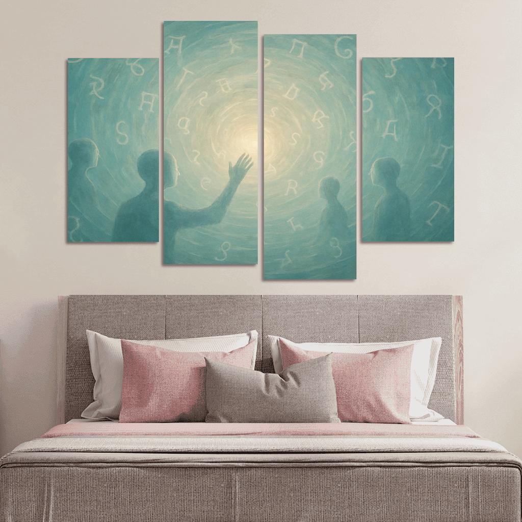 Luminous Archive Of Forgotten Echoes home decor