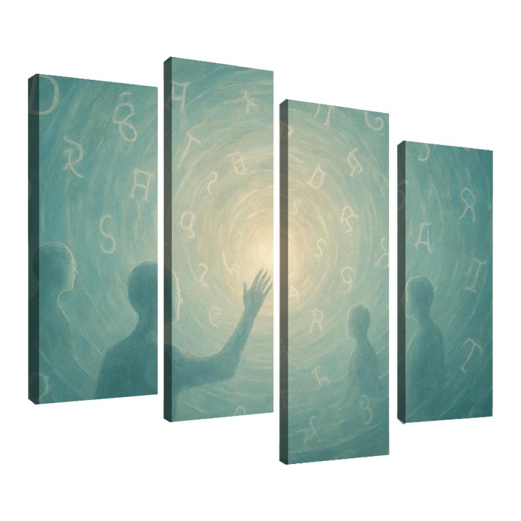 Luminous Archive Of Forgotten Echoes home decor