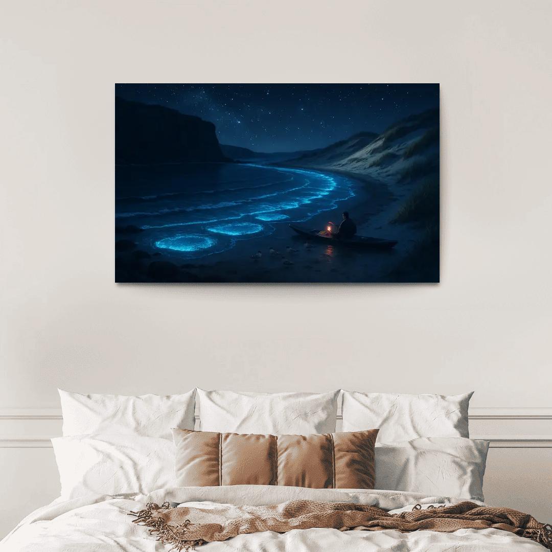 Luminous Tern Cove modern paintings frame