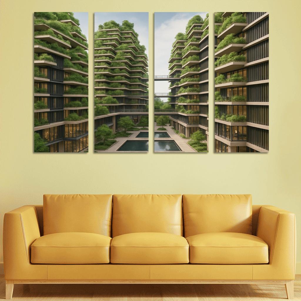 Terraced Habitat Towers one-piece frames