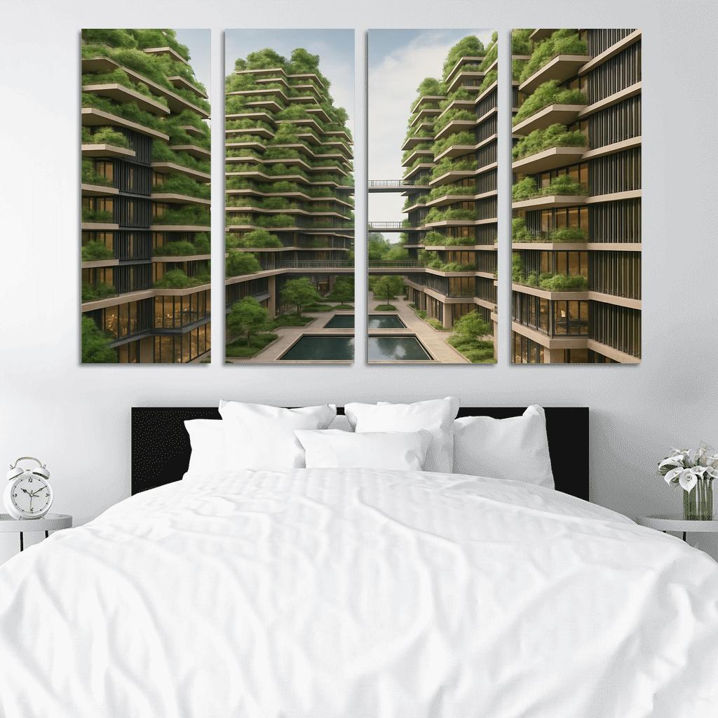 Terraced Habitat Towers one-piece frames