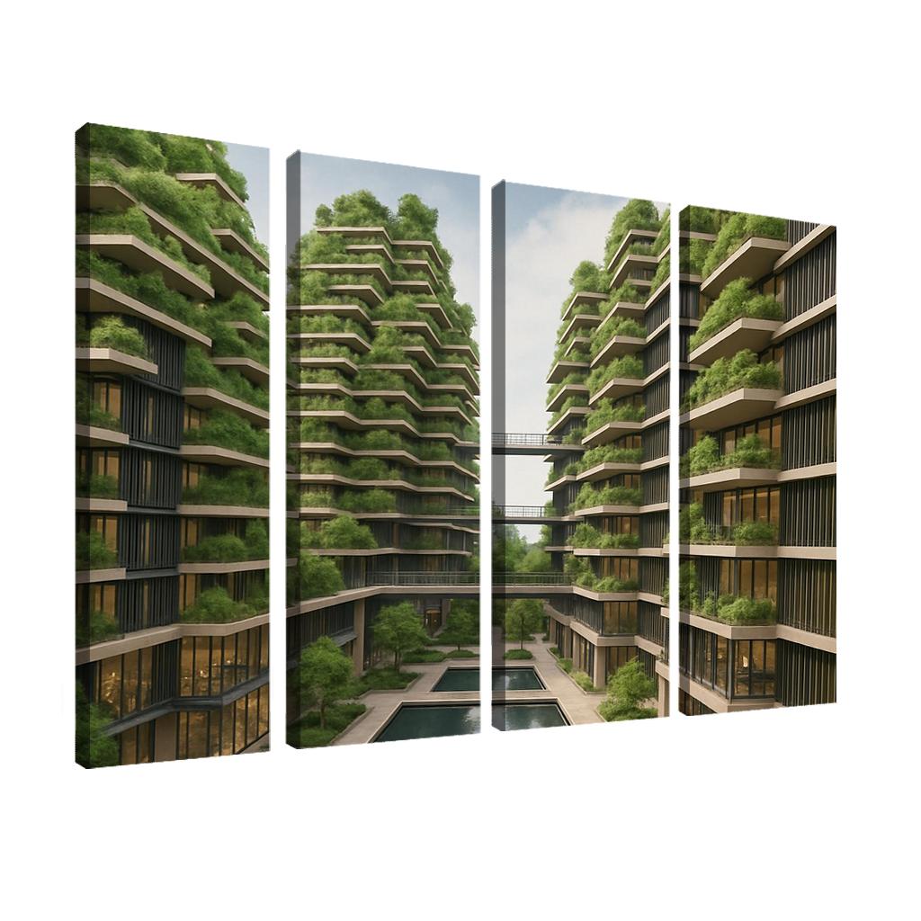 Terraced Habitat Towers one-piece frames