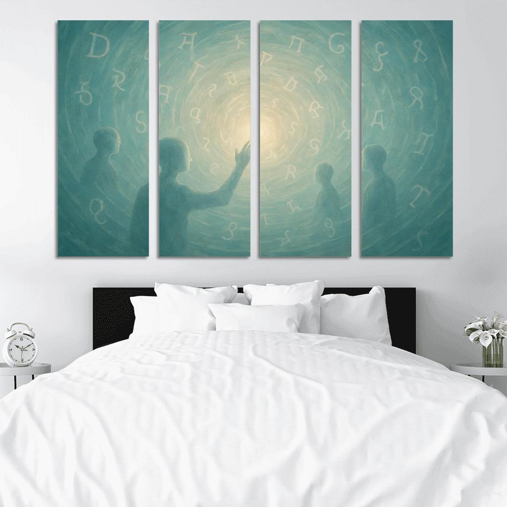 Luminous Archive Of Forgotten Echoes home decor