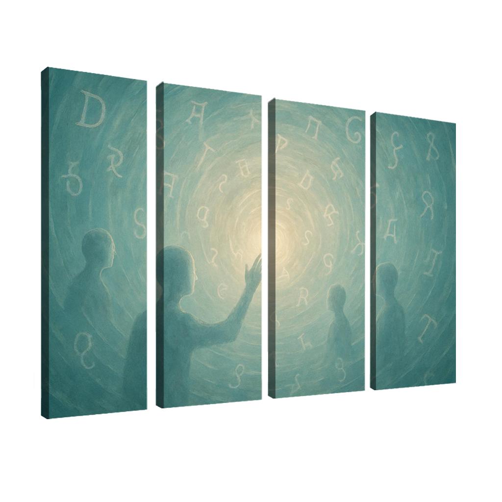 Luminous Archive Of Forgotten Echoes home decor