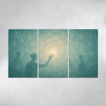 Luminous Archive Of Forgotten Echoes home decor