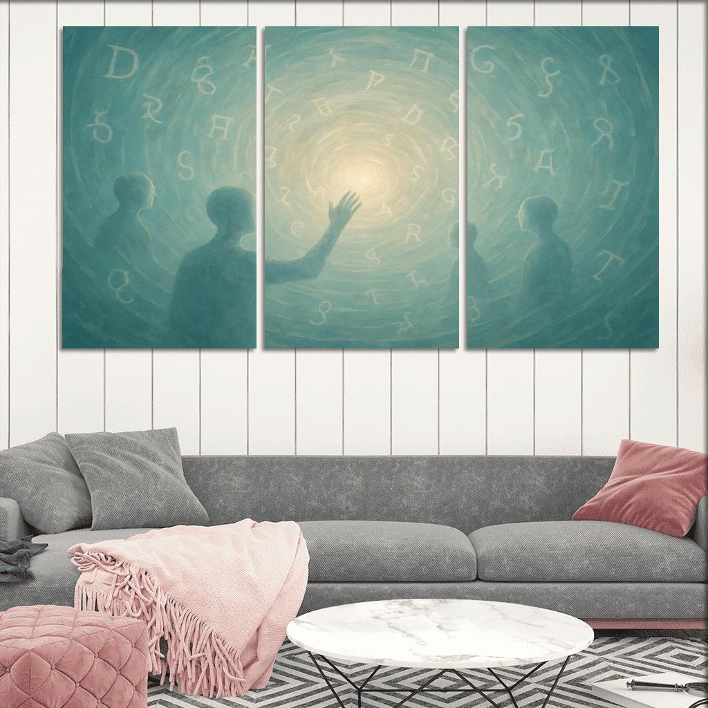 Luminous Archive Of Forgotten Echoes home decor