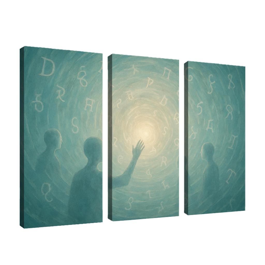 Luminous Archive Of Forgotten Echoes home decor