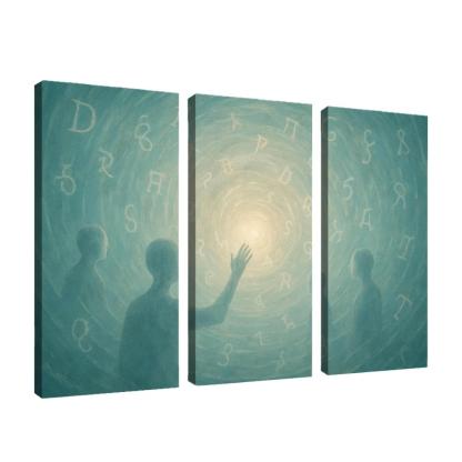 Luminous Archive Of Forgotten Echoes home decor