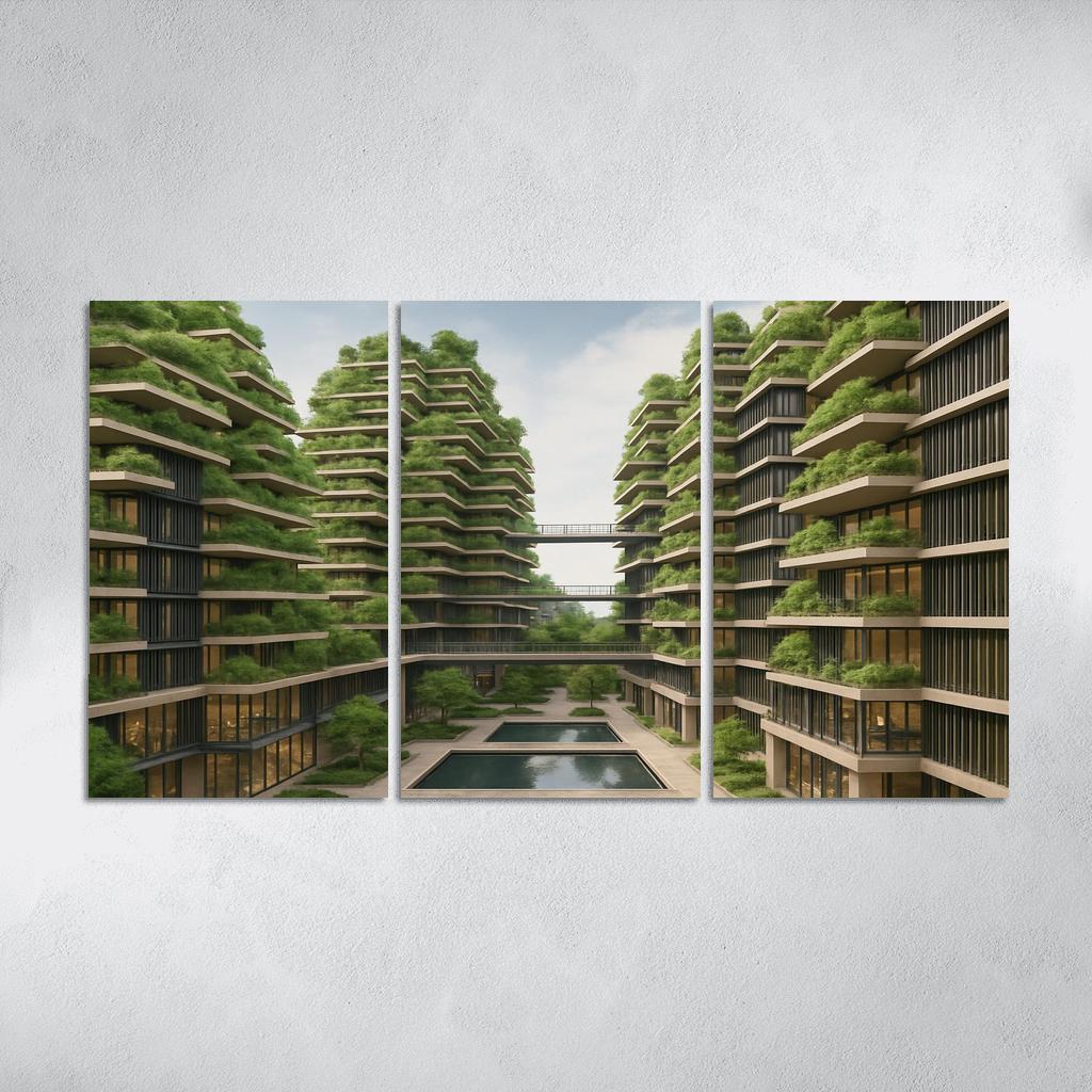Terraced Habitat Towers one-piece frames