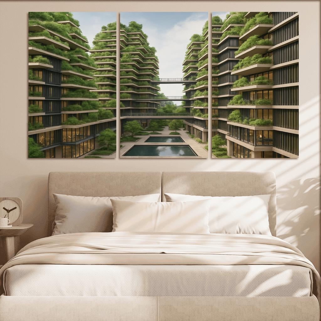 Terraced Habitat Towers one-piece frames