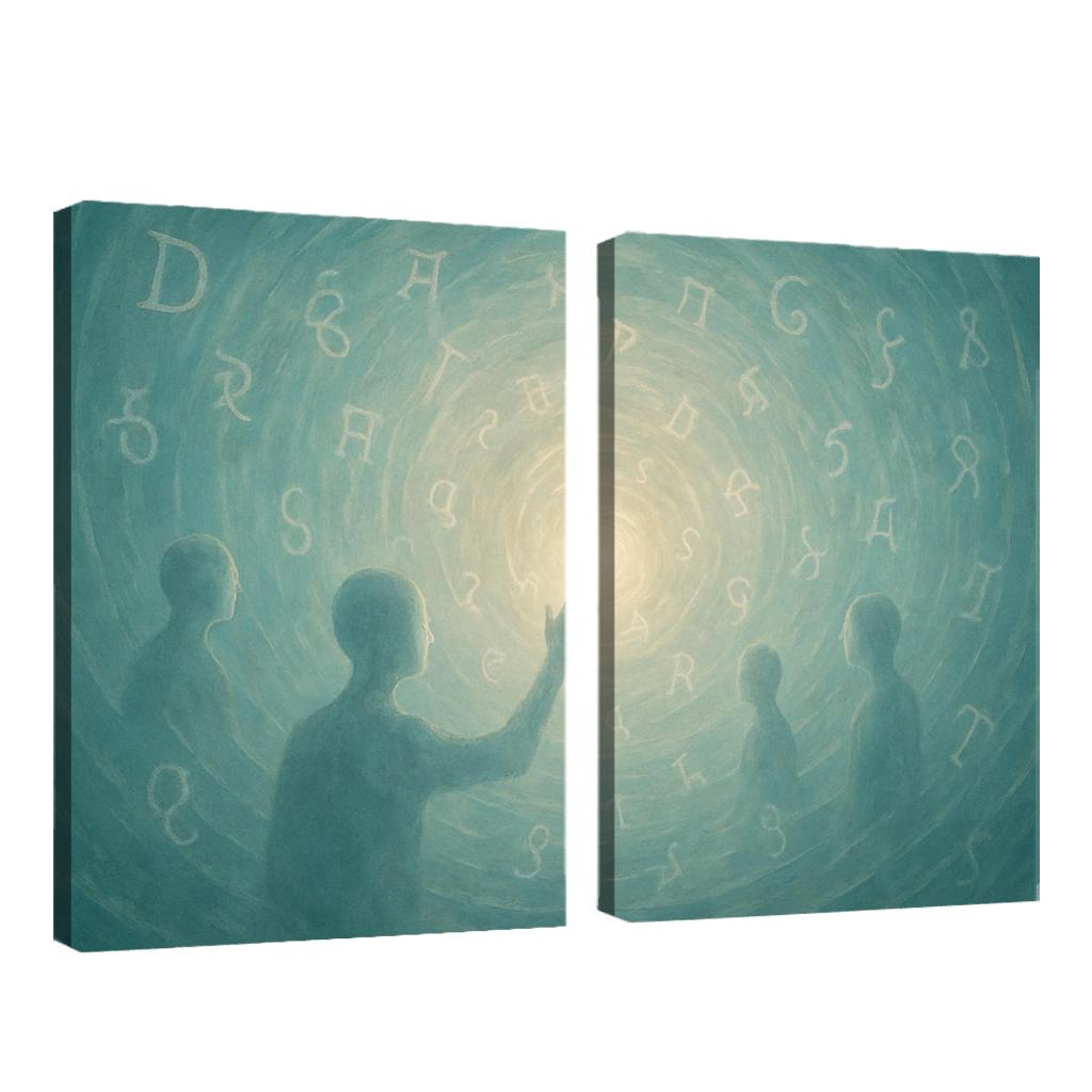 Luminous Archive Of Forgotten Echoes home decor