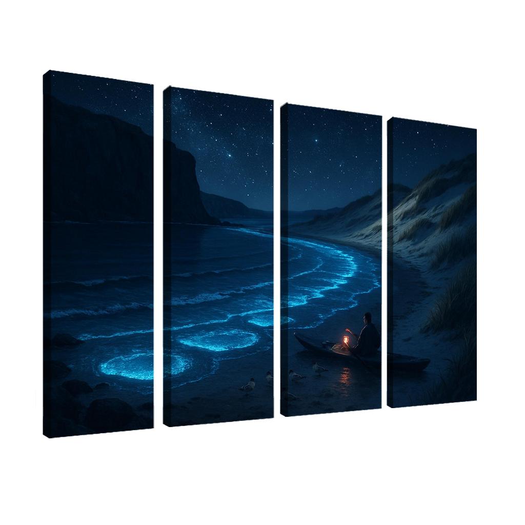 Luminous Tern Cove modern paintings frame