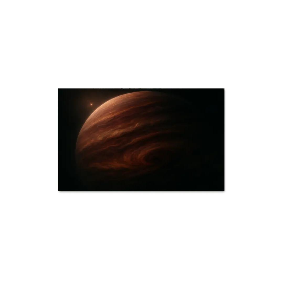 Storms Beneath The Cloud Tops Of Brown Dwarf Worlds wall art