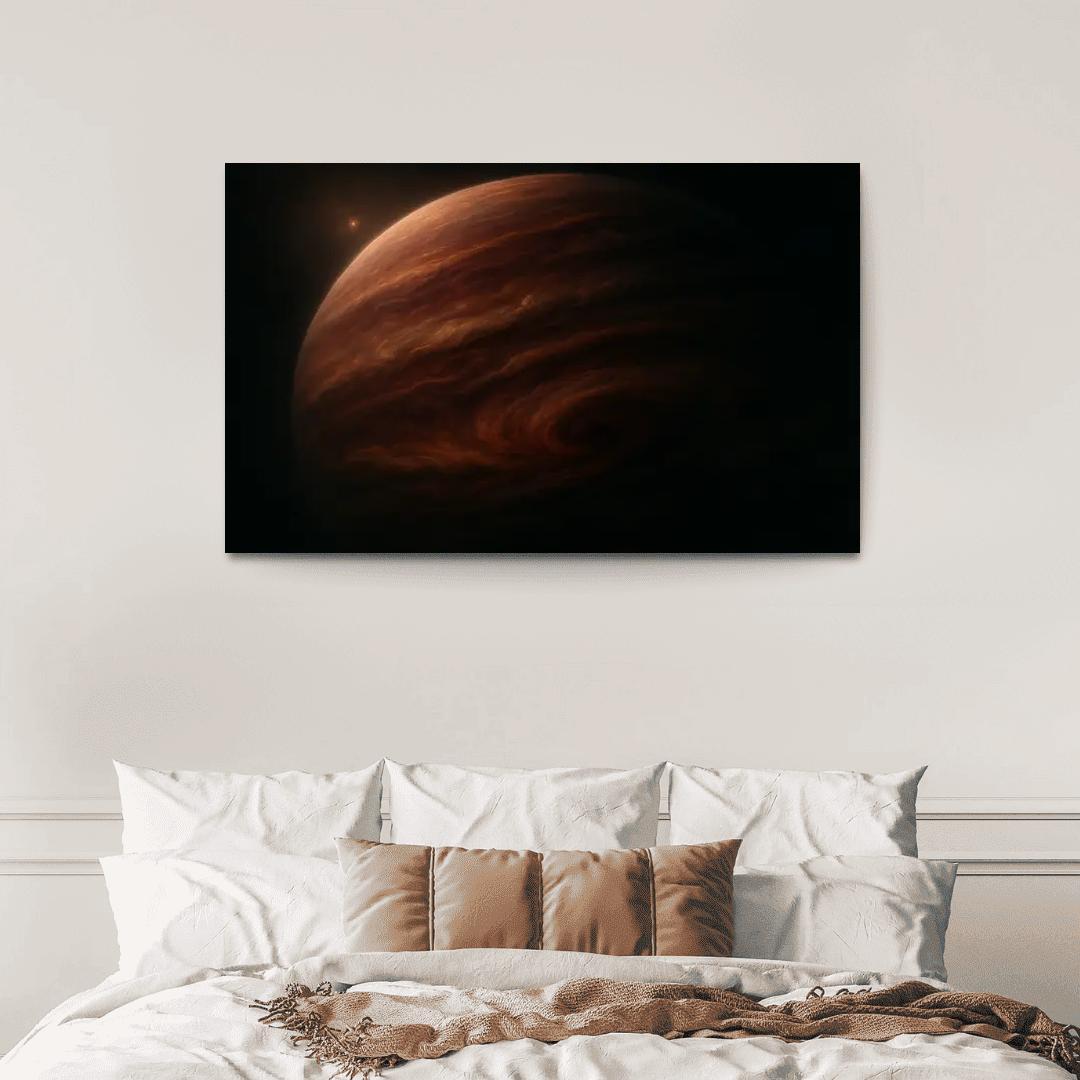 Storms Beneath The Cloud Tops Of Brown Dwarf Worlds wall art