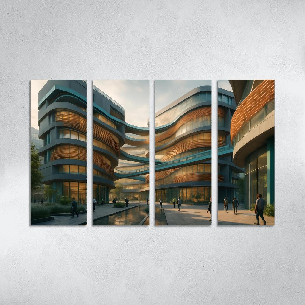 Breathing Facade Labyrinth premium artwork frames