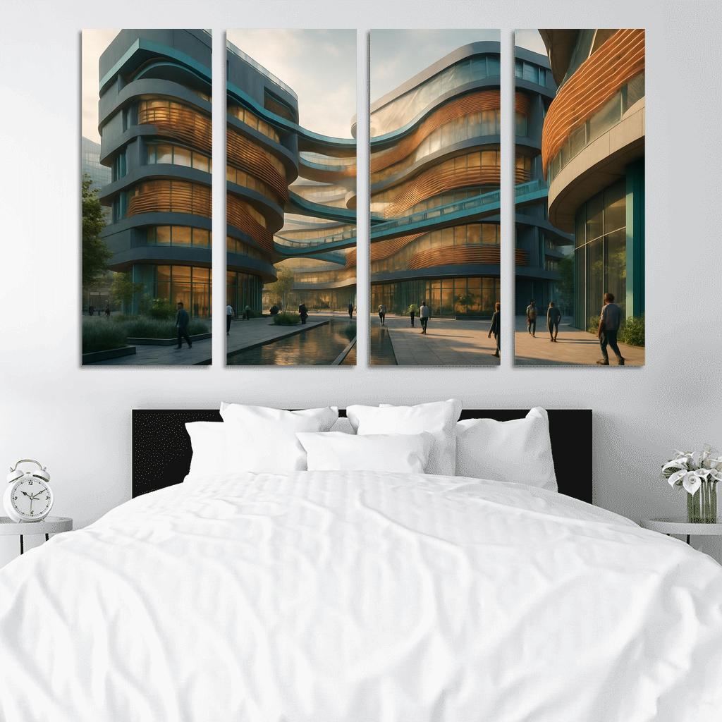 Breathing Facade Labyrinth premium artwork frames