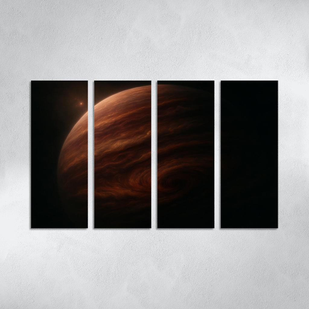 Storms Beneath The Cloud Tops Of Brown Dwarf Worlds wall art