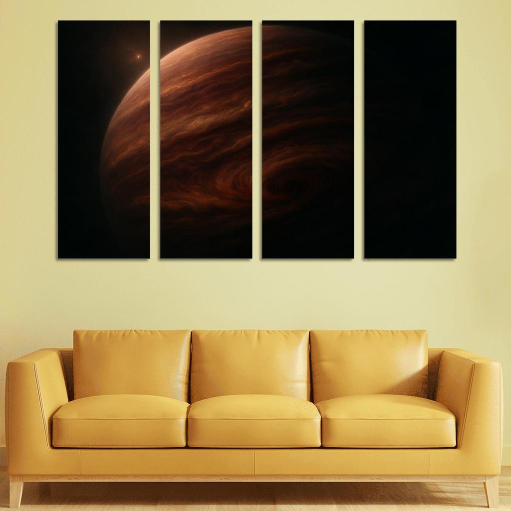 Storms Beneath The Cloud Tops Of Brown Dwarf Worlds wall art