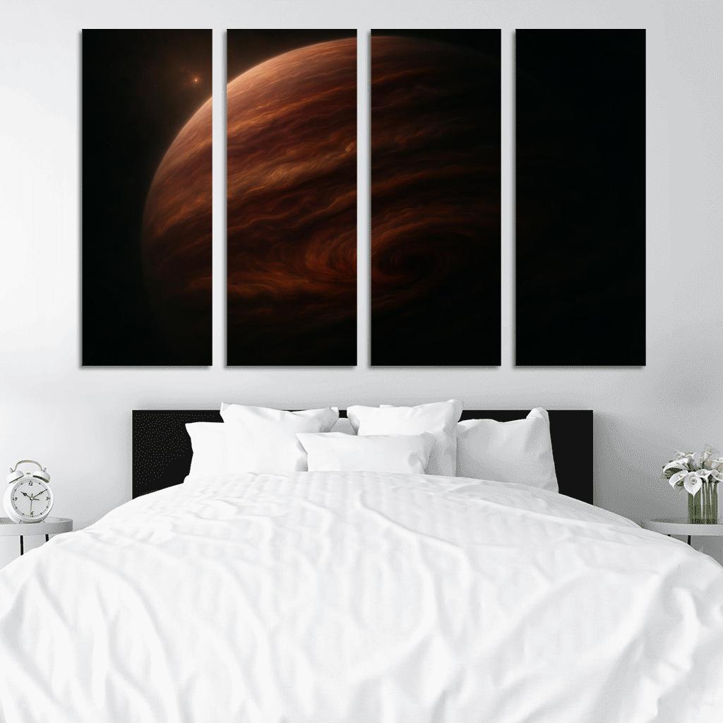 Storms Beneath The Cloud Tops Of Brown Dwarf Worlds wall art