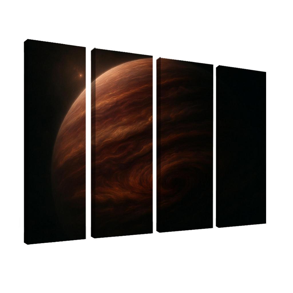 Storms Beneath The Cloud Tops Of Brown Dwarf Worlds wall art