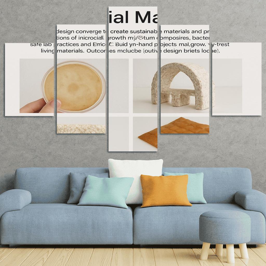 Biofabrication And Living Materials Design wall decor