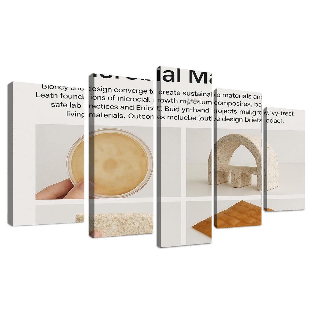 Biofabrication And Living Materials Design wall decor