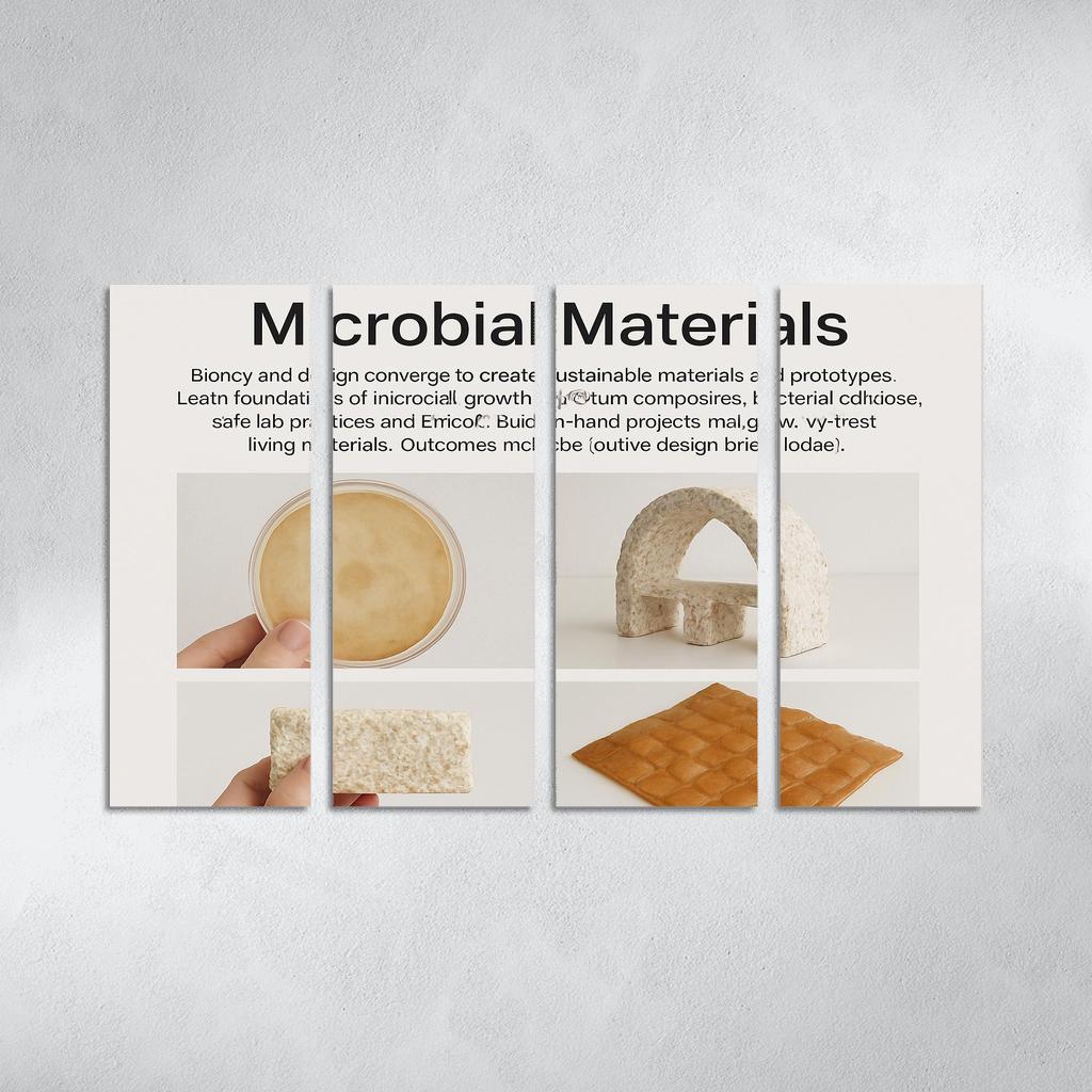 Biofabrication And Living Materials Design wall decor