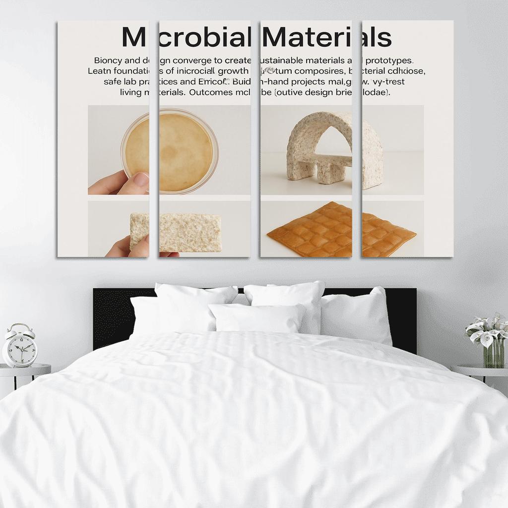 Biofabrication And Living Materials Design wall decor