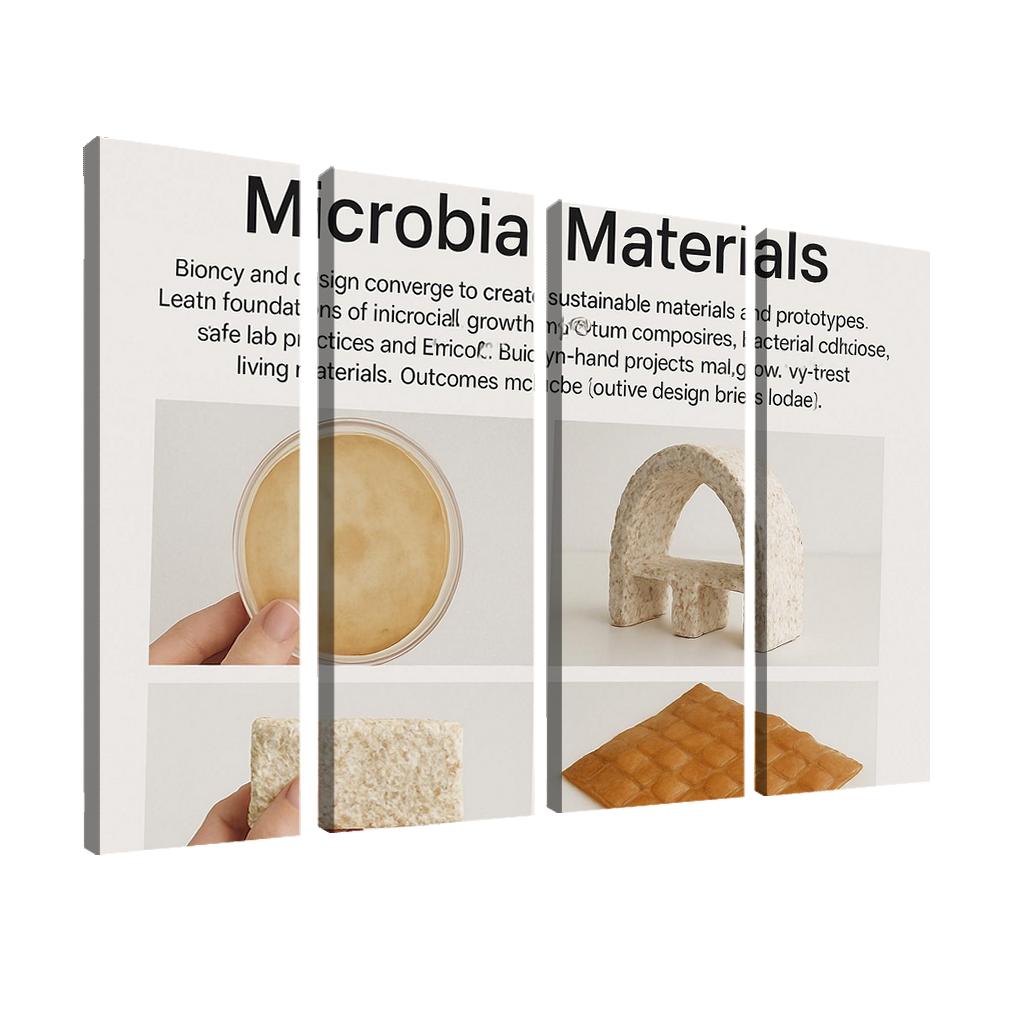 Biofabrication And Living Materials Design wall decor