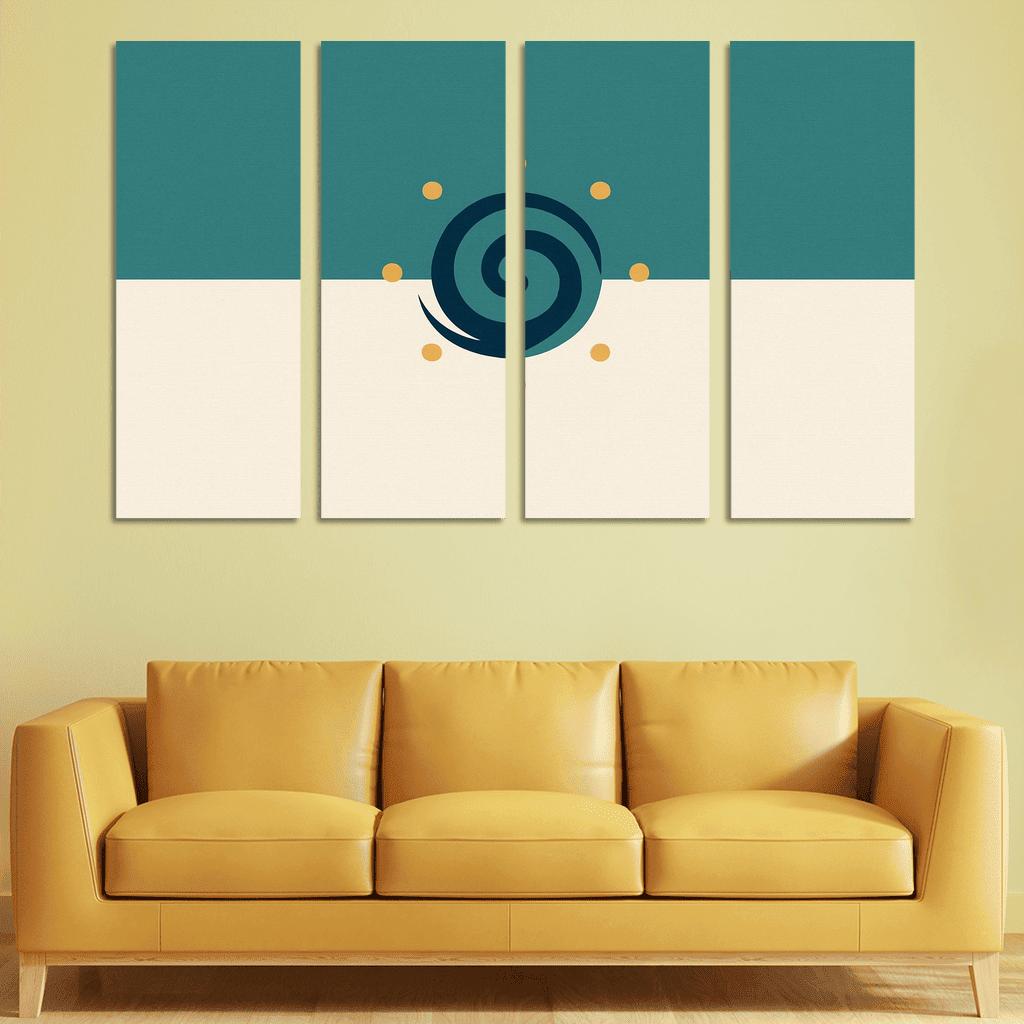 Ocean Spiral Emblem Of Shared Horizons wall art