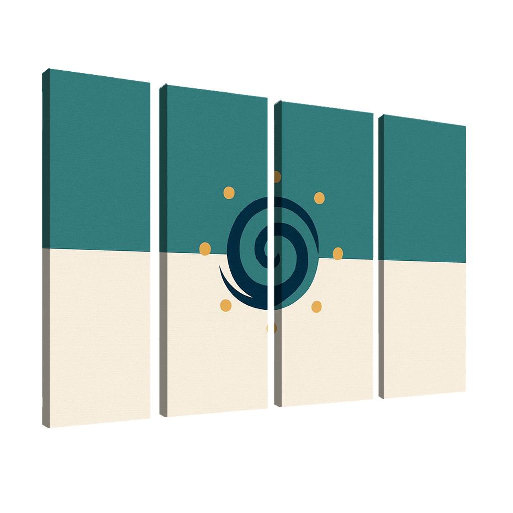 Ocean Spiral Emblem Of Shared Horizons wall art