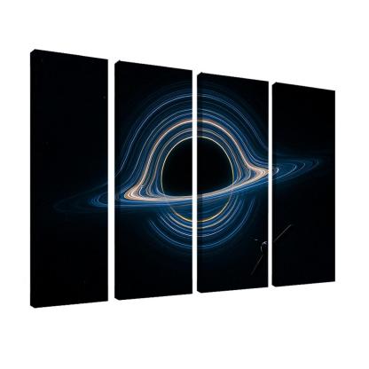 Photon Ring Cartography Of A Spinning Black Hole wall art