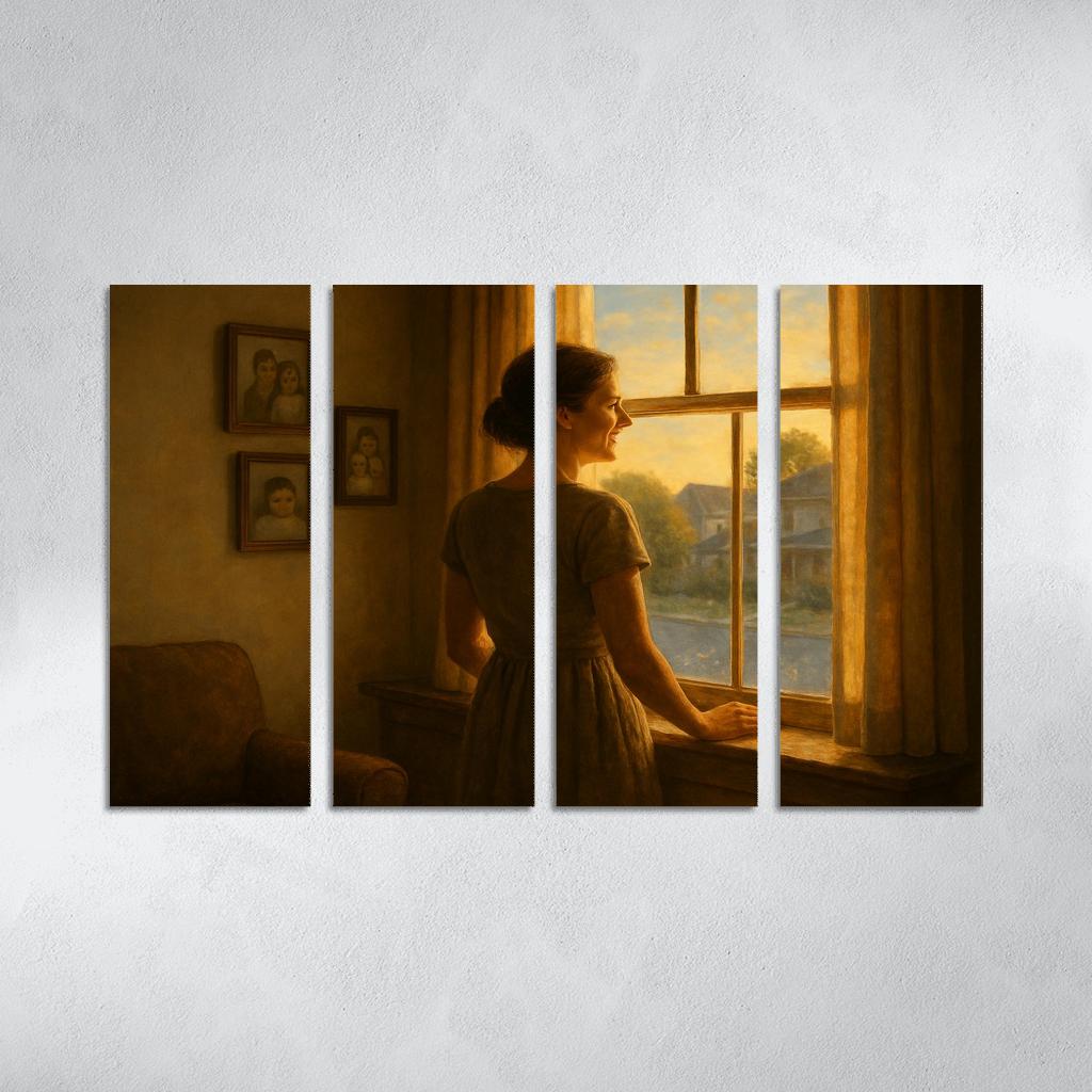 When Mother Waited By The Window art trends