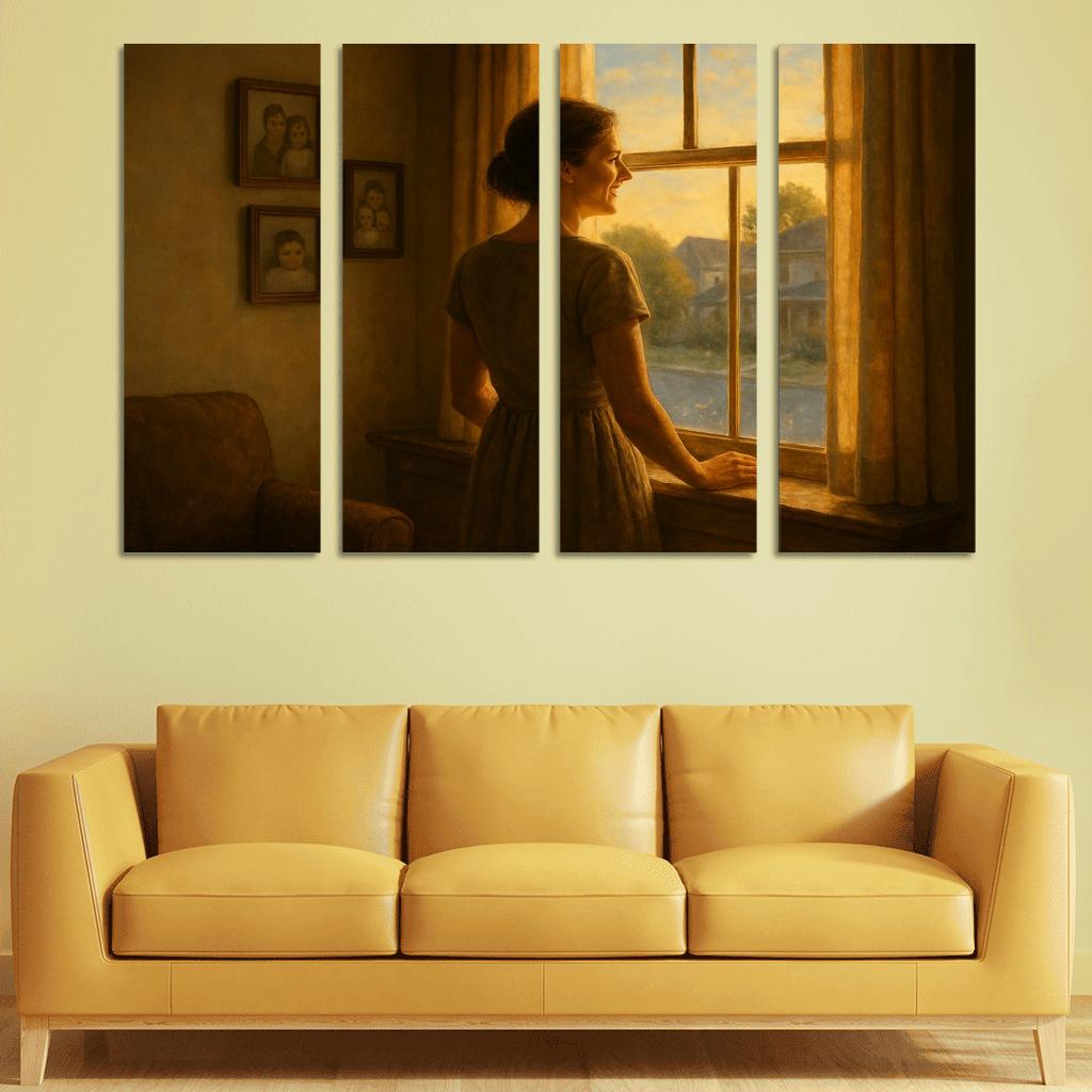 When Mother Waited By The Window art trends