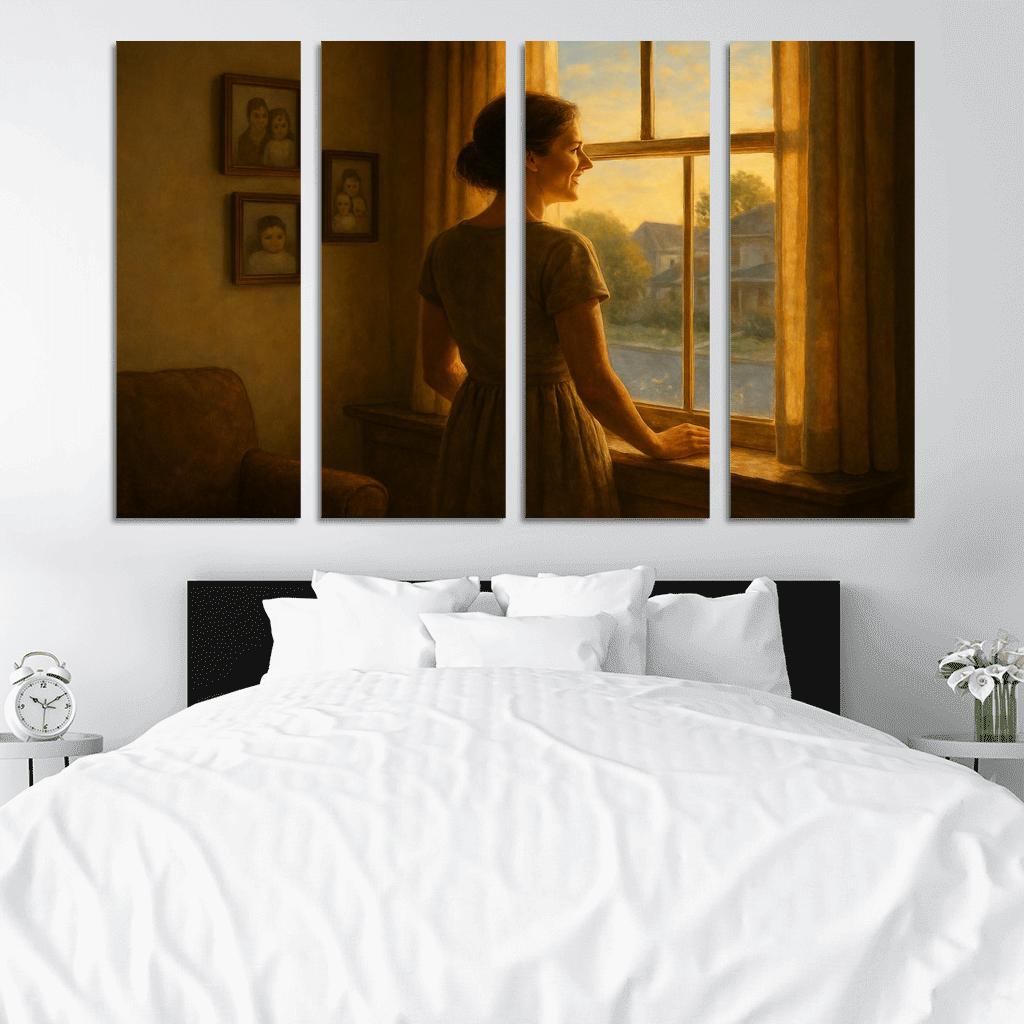 When Mother Waited By The Window art trends