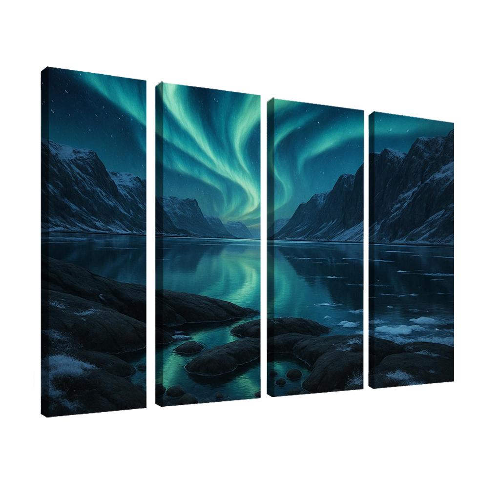 Aurora Over The Quartz Fjord art trends