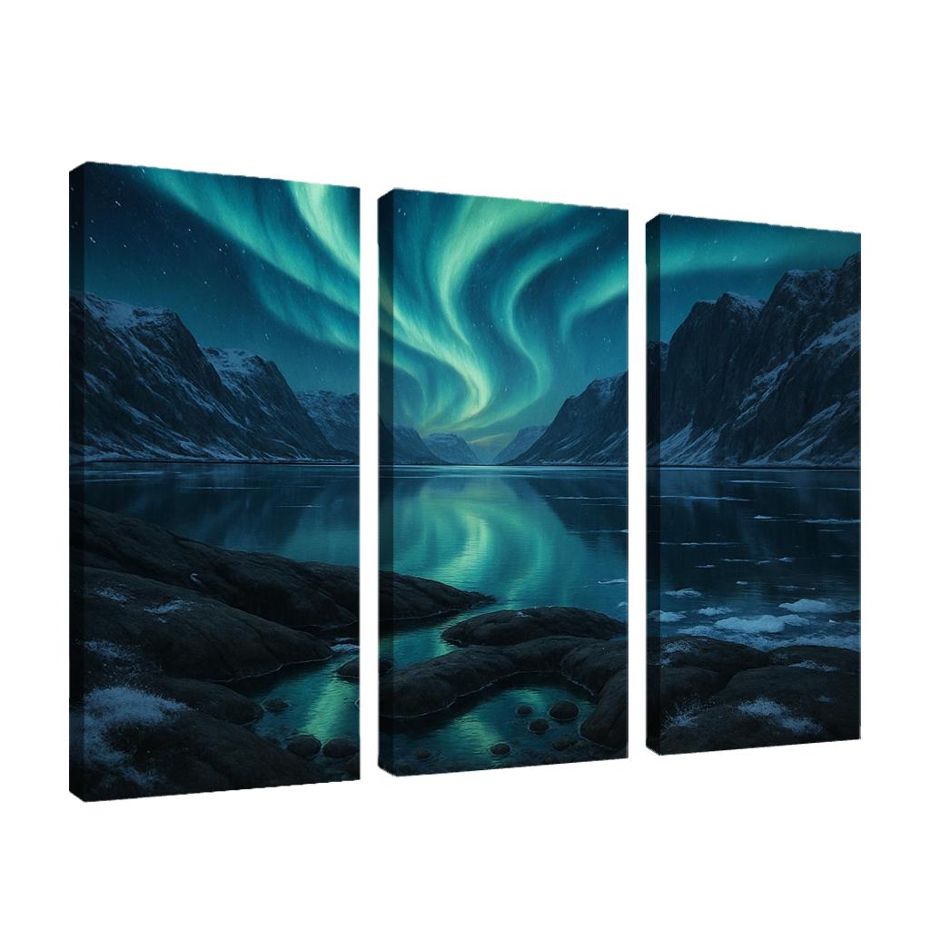 Aurora Over The Quartz Fjord art trends