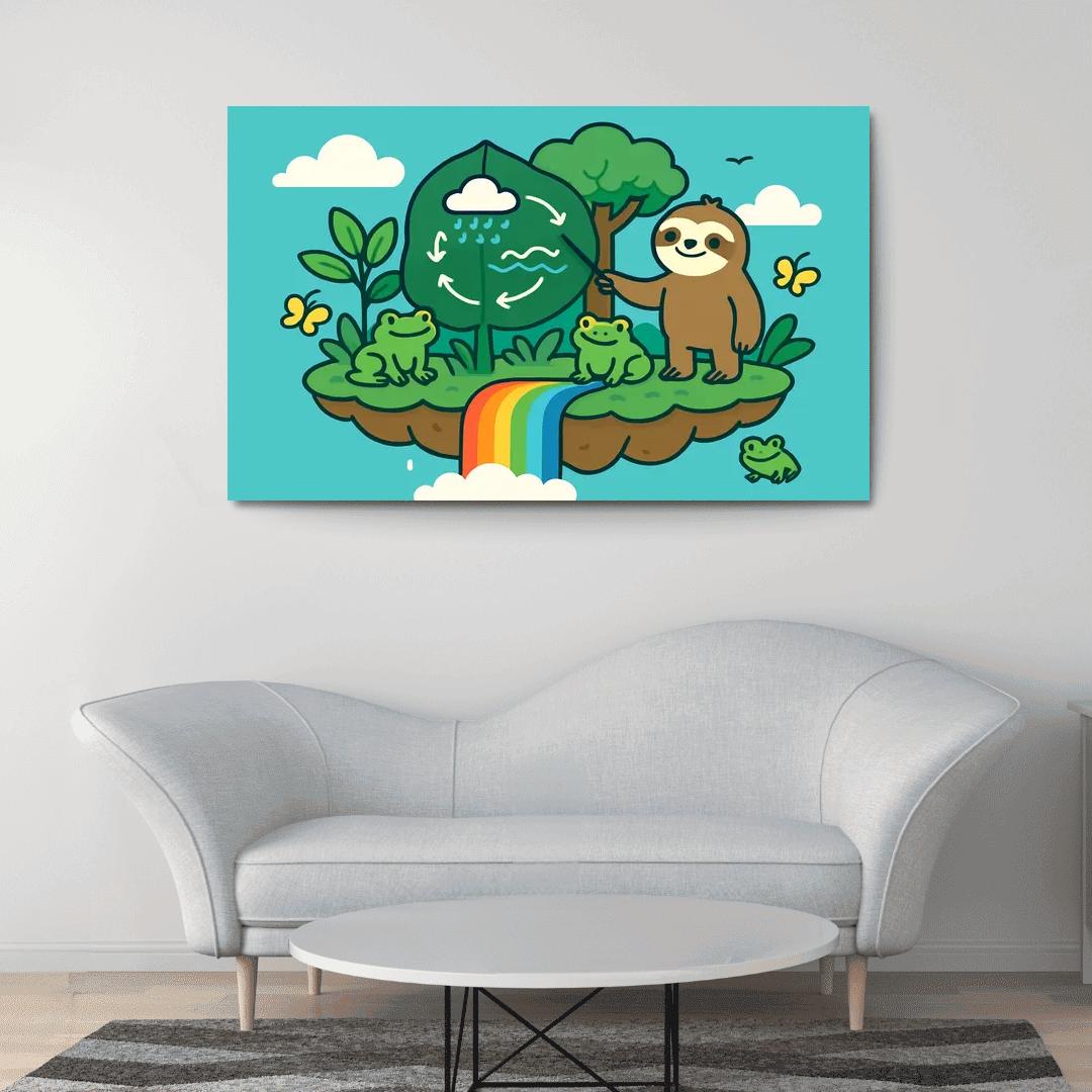 The Floating Rainforest Classroom home decor