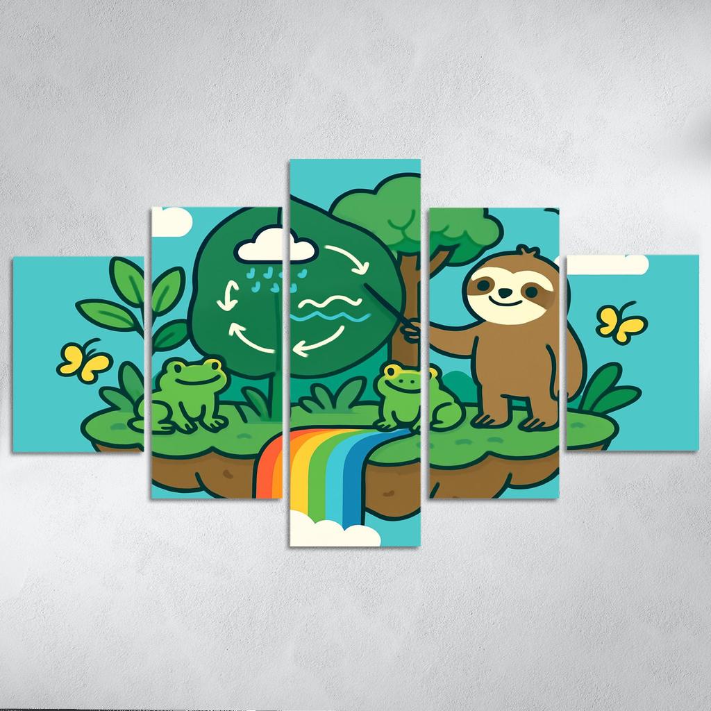 The Floating Rainforest Classroom home decor