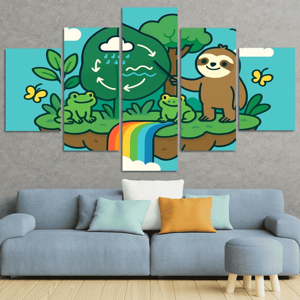 The Floating Rainforest Classroom home decor